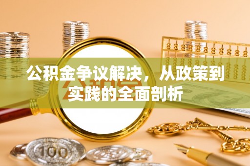 潮南公积金争议解决，从政策到实践的全面剖析