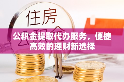 潮南公积金提取代办服务，便捷高效的理财新选择