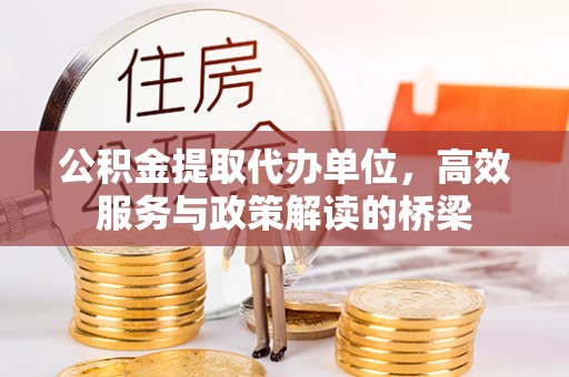 潮南公积金提取代办单位，高效服务与政策解读的桥梁