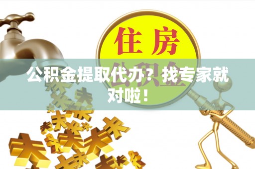 潮南公积金提取代办？找专家就对啦！