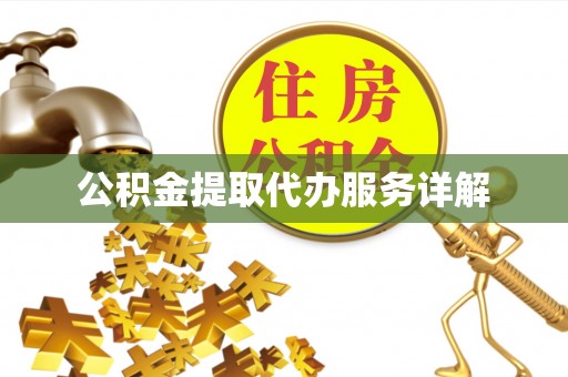 潮南公积金提取代办服务详解